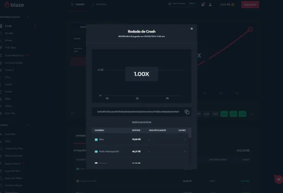 Blaze Crash Ação Suprema